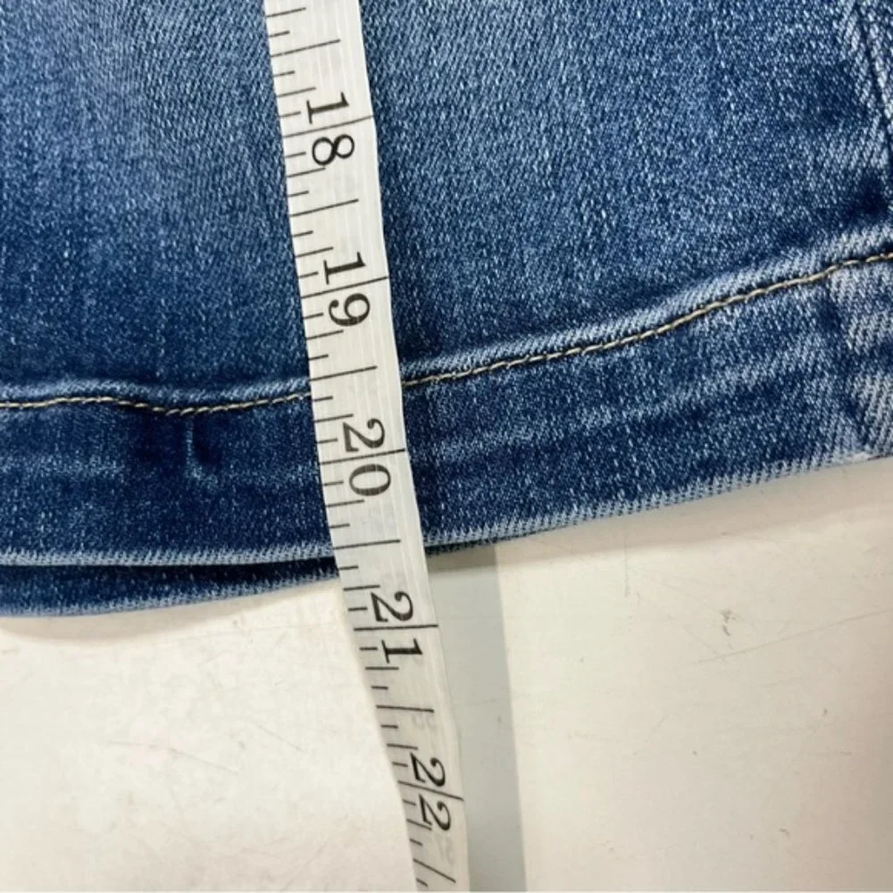 Joe's Jeans Kerrigan Denim Button Front Pencil Skirt, size 28 - Picture 14 of 14